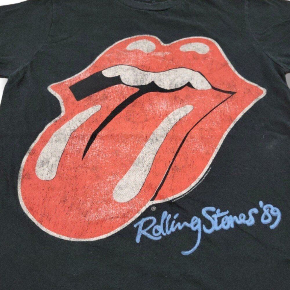The Rolling Stones Shirt Size XS Rolling Stones '89 Band Tee Graphic Print Shirt - Picture 3 of 5